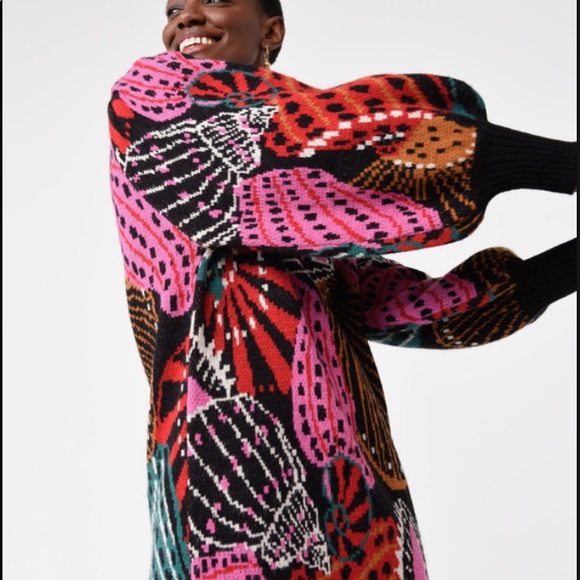 Farm Rio Shell Sweater Dress - Picture 3 of 17